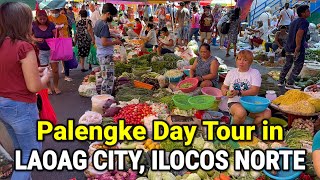 Market Day in LAOAG CITY ILOCOS NORTE  Philippines Lively Food Market in Ilocos PALENGKE TOUR 2023 [upl. by Parthinia]