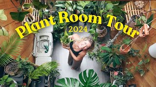 My Full Plant Room Tour  Incredible Collection 100 Plants [upl. by Diba605]