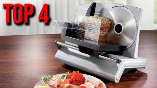 TOP 4  Best Electric Slicer food meat 2020 [upl. by Fugazy]