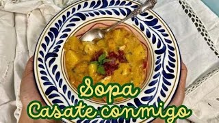 Sopa Cásate conmigo 🥣💕 [upl. by Leahcimed]