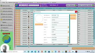 Présentation de lapplication de gestion de cotisation dénommée GesCot [upl. by Eisele]