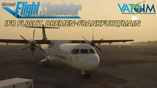 MSFS 2020 VFR Traffic pattern innusburg day36  IFR FLIGHT MSFS2024 live vatsim [upl. by Toby153]