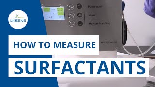 How to measure a surfactant concentration in realtime with the Ilmsens mexploreeis [upl. by Sylvester]