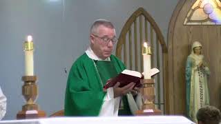 St Brigid amp St John the Baptist Catholic Churches Mass July 21 2024 [upl. by Kammerer]