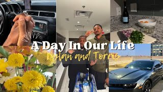 A DAY IN OUR LIFE  Texas Tulips Brunch Gym  Gay Couple Vlog [upl. by Bright]