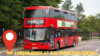 Londons Buses at Walthamstow Central on 12th February 2023 [upl. by Anwahsit]