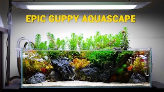 Epic Guppy Aquarium Turorial [upl. by Jeffrey]