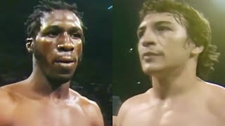 GREAT FIGHT Livingstone Bramble vs Ray Mancini 1 Full Highlight TKO HD [upl. by Benedikt664]