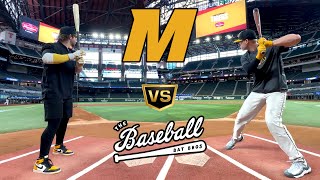 Hitting at GLOBE LIFE FIELD with the Mizzou Tigers  Bat Bro Derby feat Luke Mann amp Carlos Peńa [upl. by Ruprecht]