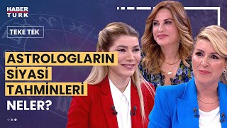 Astrologların Türkiye siyaseti için tahmini ne Hande Kazanova Zeynep Turan ve Aygül Aydın anlattı [upl. by Elinnet]