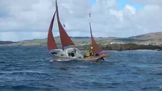 DRASCOMBE DRIFTER 22 DULCIBELLA  WATERS OF LIFE CRUISE  Lagavullin Bay [upl. by Terry]