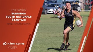 Auckland v Waikato  U16 Boys  Final  Bunnings National Youth Touch Championship [upl. by Phillada]