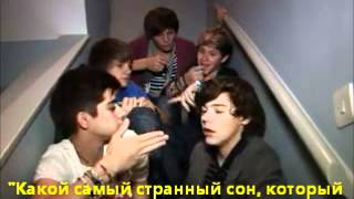 One Direction video diary week 5 russian subtitleswmv [upl. by Ilrebmik]