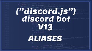 ALIASES OP JE COMMAND  Discord V13  Tutorial 22 NederlandsDutch [upl. by Stearne]