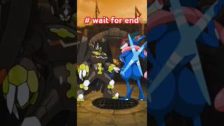 Ash greninja vs all legendary pokemon youtubeshorts trending shortvideo [upl. by Aramen833]