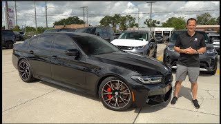 Is the BMW M5 a BETTER performance sedan than a 2024 Cadillac CT5V Blackwing [upl. by Eirahcaz]