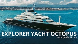 OCTOPUS  Worlds largest explorer yacht for sale [upl. by Santiago]