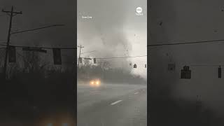 Multiple longtrack tornadoes tear through northwest Tennessee [upl. by Rodgiva170]