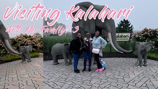 Visiting Kalahari Resort w My Family  Waterpark Vacation  Laneige Moniquee [upl. by Hal]