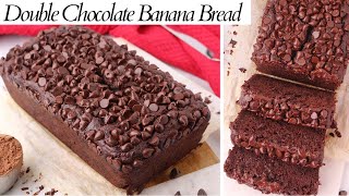 Double Chocolate Banana Bread [upl. by Shandie]