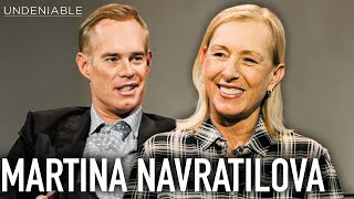 Martina Navratilova on the secret to becoming a Tennis Legend  Undeniable with Joe Buck [upl. by Colette70]