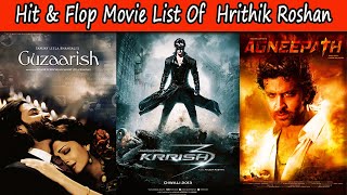 Hits amp Flops Movie List Of Hritik Roshan  All Movie Box office Collection  War  Bolly Yt [upl. by Eelrebmik73]