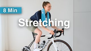 Dehnen nach dem Radfahren 8 Min  Beinrückseite amp Hüftbeuger dehnen  Stretching für Radsportler [upl. by Kciregor454]