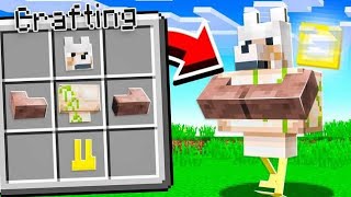 How to CRAFT CUSTOM Minecraft MOBS [upl. by Lesko]