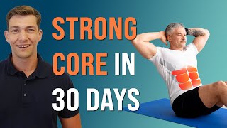 Get a Strong Core in 30 Days ONE Exercise 50 [upl. by Naihs214]