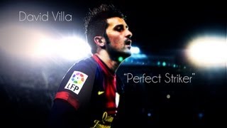 David Villaquot Perfect Strikerquot 20122013 HD [upl. by Garald]