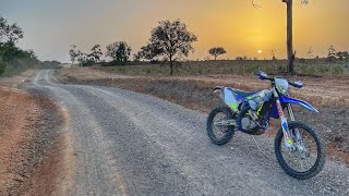 Sherco 300 SEF 2022 first ride [upl. by Carri335]