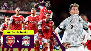 Arsenal vs Liverpool  Martinelli Saka Nunez amp Firmino Score  Premier League Highlights [upl. by Alyek]