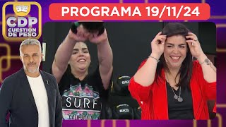 CUESTIÓN DE PESO  PROGRAMA 191124 [upl. by Delanty]