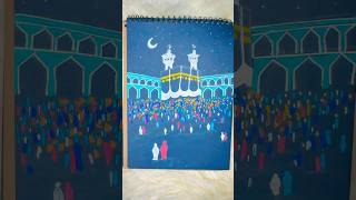 The artwork features pilgrims of holy city of Mecca  ononnasartstudio kaaba doms [upl. by Reizarf]