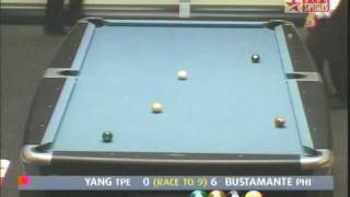 楊清順 ChinShun Yang vs Francisco Bustamante  2 [upl. by Lau]