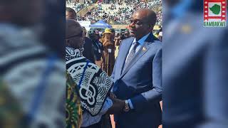 Mohadi Arrived In Maseru For The Lesotho Anniversary Celebrations [upl. by Zeke]