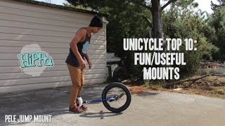 Unicycle Top 10s  FunUseful Mounts [upl. by Harsho]