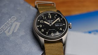 Seikos New Field Watch Will Blow You Away  Seiko 5 Sports SRPG35 Unboxing [upl. by Hannibal]