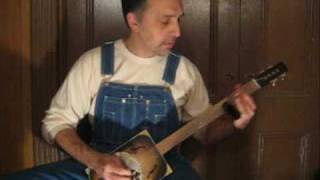 The Art of Cigar Box Guitar Robert Johnson Walking Blues [upl. by Rochell]