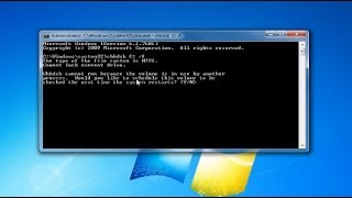 Unable to Run Chkdsk Hard Drive Scan FIX Tutorial [upl. by Pournaras]