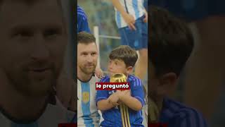 ¿Que paso con los tenis que Messi uso en el Mundial [upl. by Annadroj]