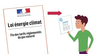 La fin des tarifs réglementés du gaz [upl. by Russon]