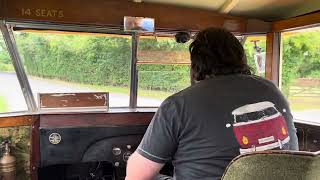 A short ride on the Ipswich Transport Museum’s Chevrolet mini coach [upl. by O'Donnell]