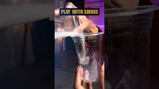 Play with smoke🔥💥  amazing science experiments😎 scienceexperiment crazy fun science easyideas [upl. by Odlanir]