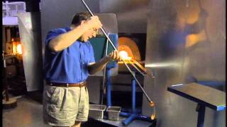 Glassmaking Technique FreeBlown Glass [upl. by Laeira]