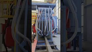 Profiles Beams Auto Shot Blasting Machine [upl. by Clift]