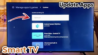 How to Update Apps on Smart TV [upl. by Delmore]