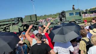 PolandWarsaw military Parade Dzień Wojska Polskiego 15 August 2023 [upl. by Nylrats644]