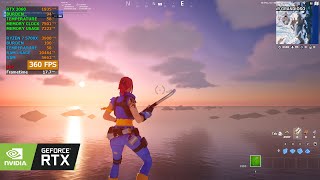 RTX 3060  Ryzen 7 5700x Fortnite Season 5  RANKED  Performance Mode 1080p  FPS limit test [upl. by Eillit]