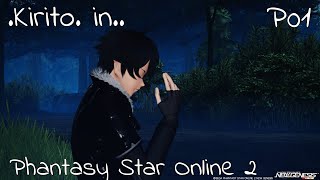 Kirito in Phantasy Star Online 2 Part 01 [upl. by Tai369]